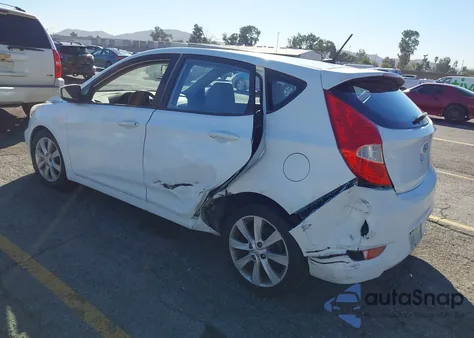 2013 Hyundai Accent Se из США, поврежденный, VIN KMHCU5AE5DU073562